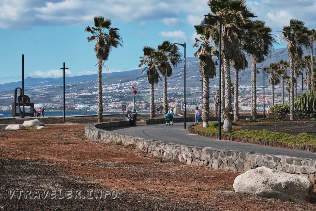 Playa de Las Americas - seafront promenade - Tenerife