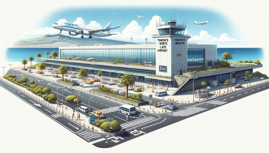 Aena a planifié l'extension du complexe de terminaux de l'aéroport de Tenerife Norte
