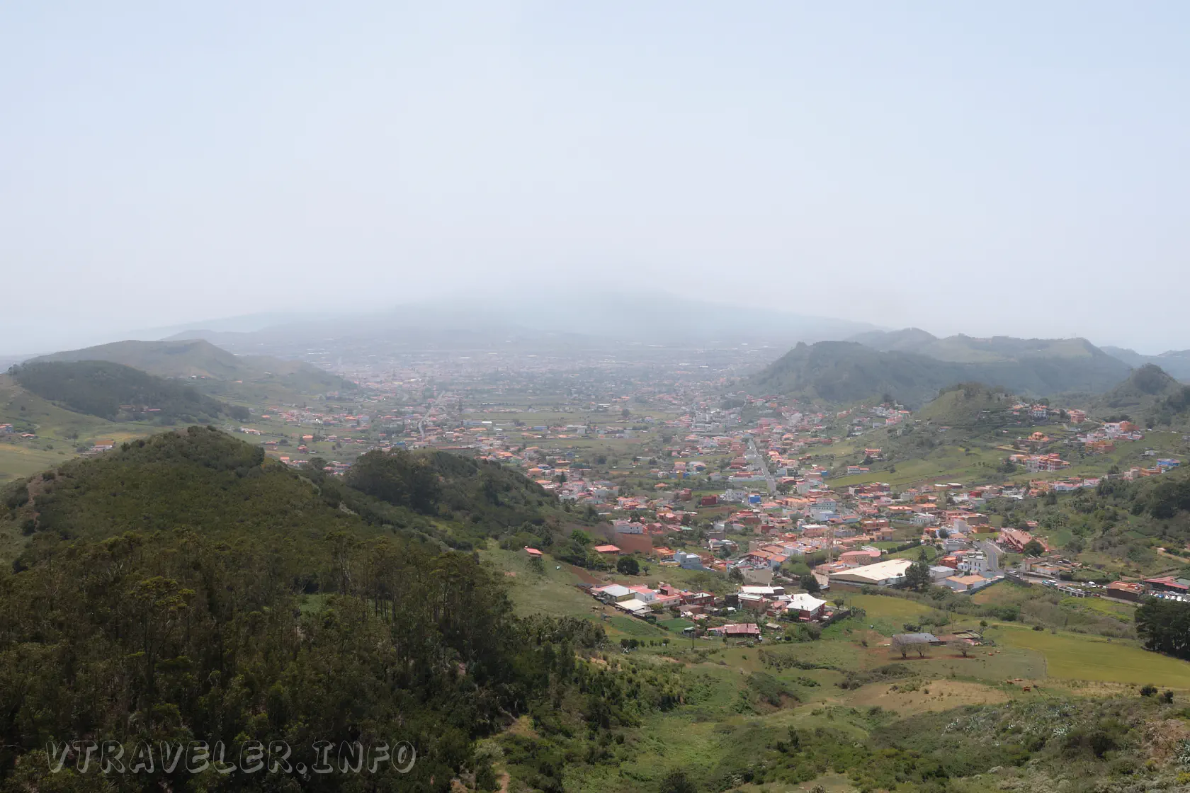 La calima est une brume à Tenerife