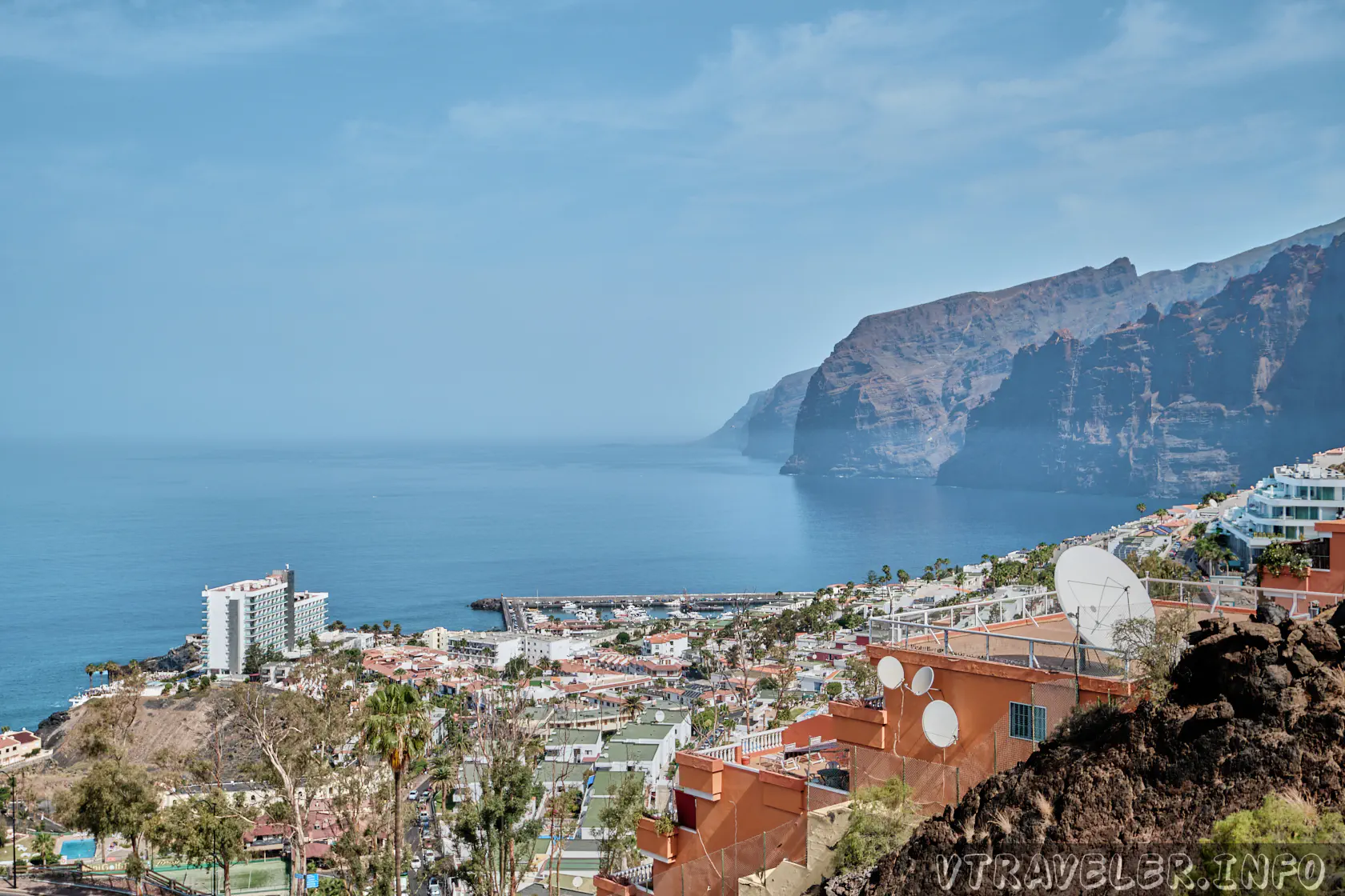 Clima no oeste de Tenerife - Los Gigantes