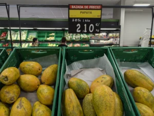 Lebensmittelpreise im Supermarkt Mercadona im Jahr 2024