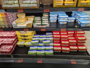 Lebensmittelpreise im Supermarkt Mercadona im Jahr 2024