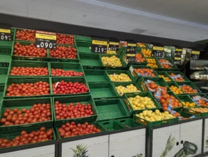 Lebensmittelpreise im Supermarkt Mercadona im Jahr 2024