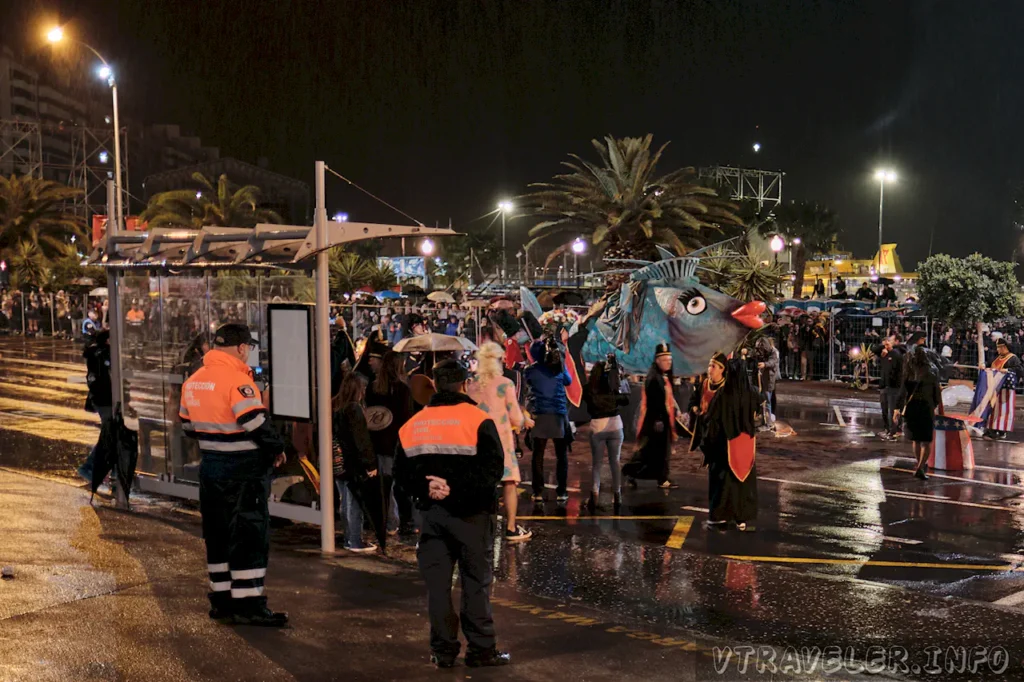 Entierro de una sardina en el Carnaval de Santa Cruz de Tenerife - España