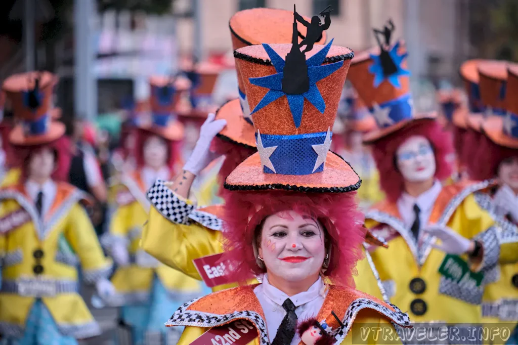 Gran Coso Apoteosis - Carnaval em Santa Cruz de Tenerife - Espanha