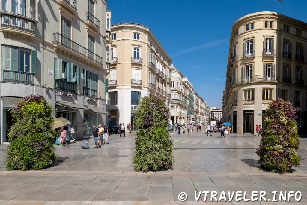 Historisches Zentrum von Málaga - Spanien