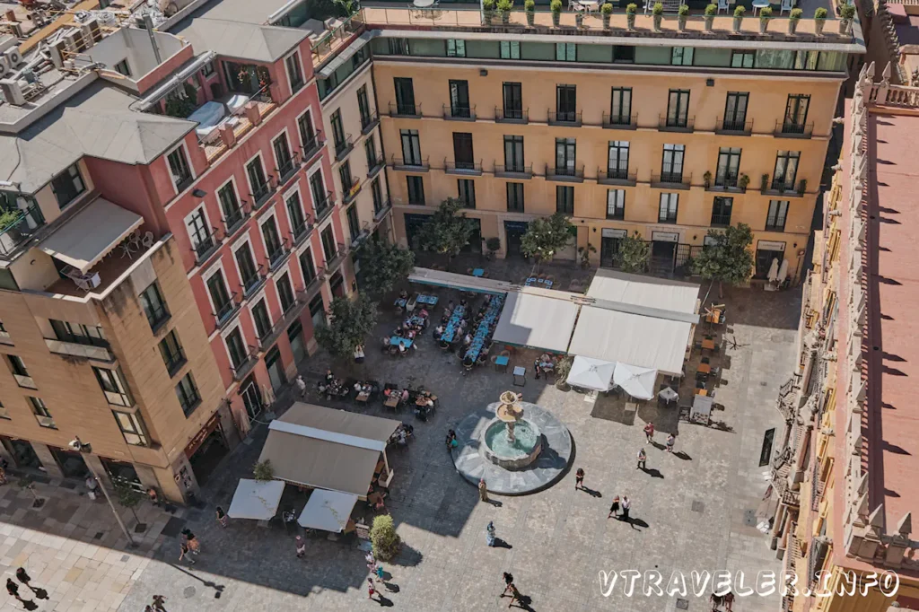 Centro storico di Malaga - Spagna