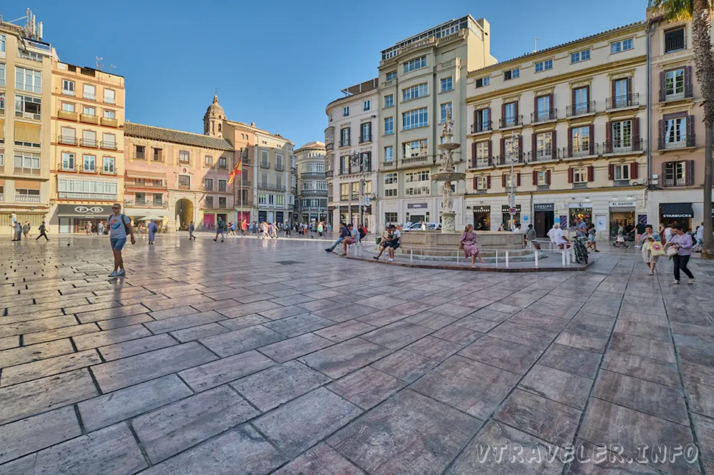 Historisches Zentrum von Málaga - Spanien