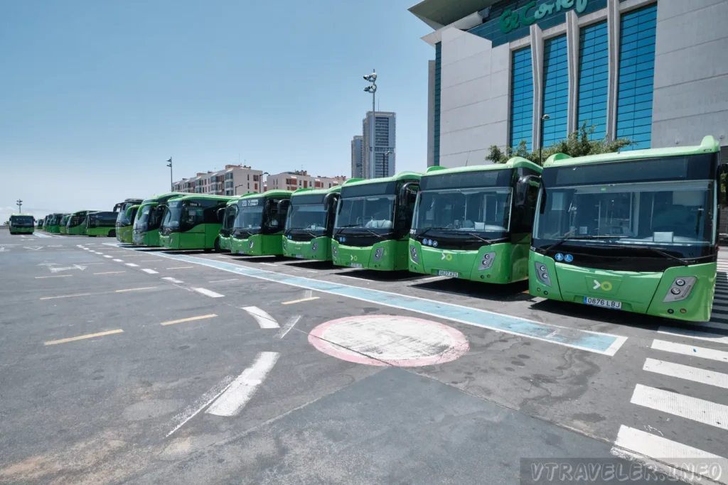 Passagierbusse auf Teneriffa - TITSA