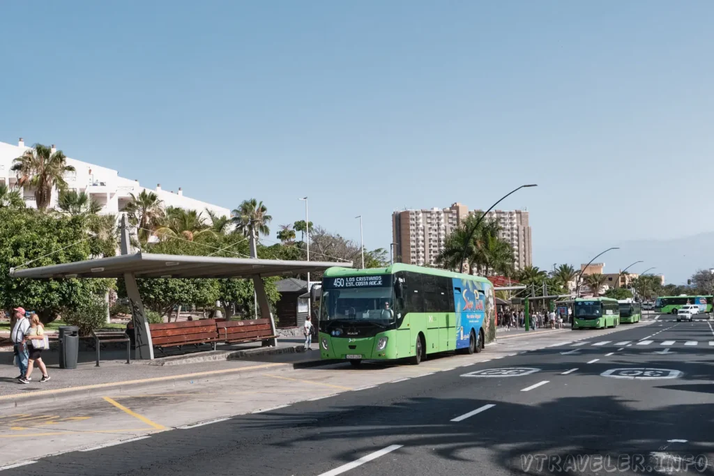 Passenger buses in Tenerife - TITSA