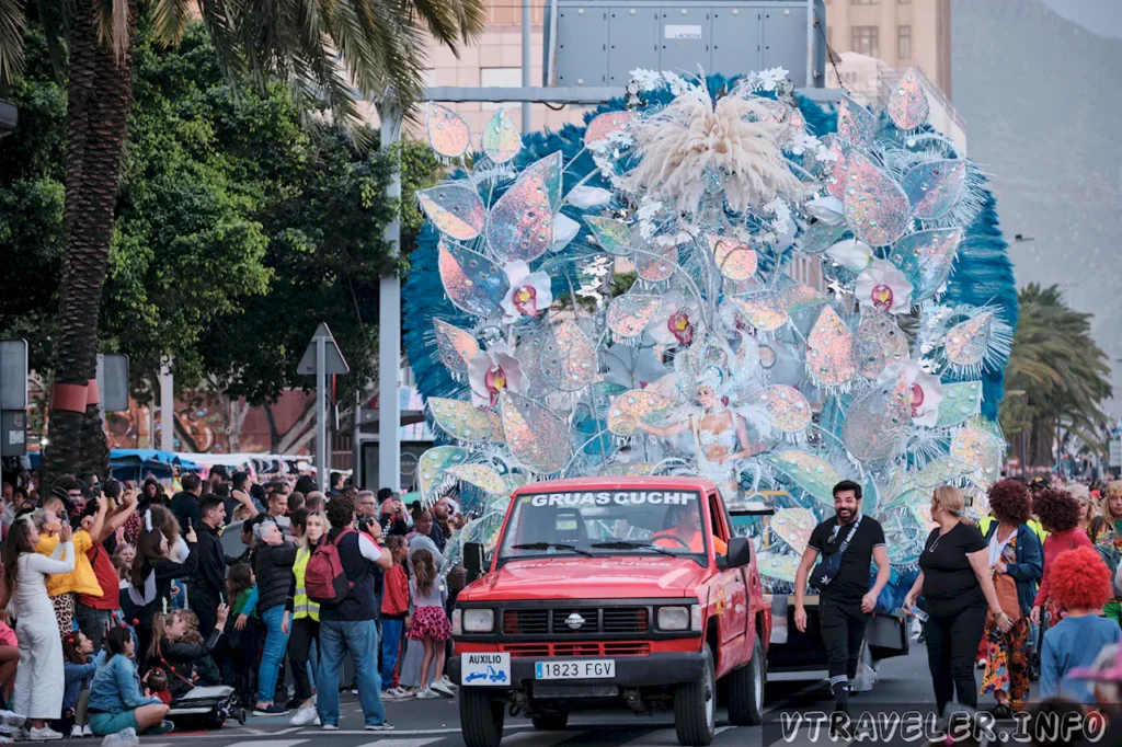 Santa Cruz de Tenerife Wahl der Karnevalskönigin - Spanien