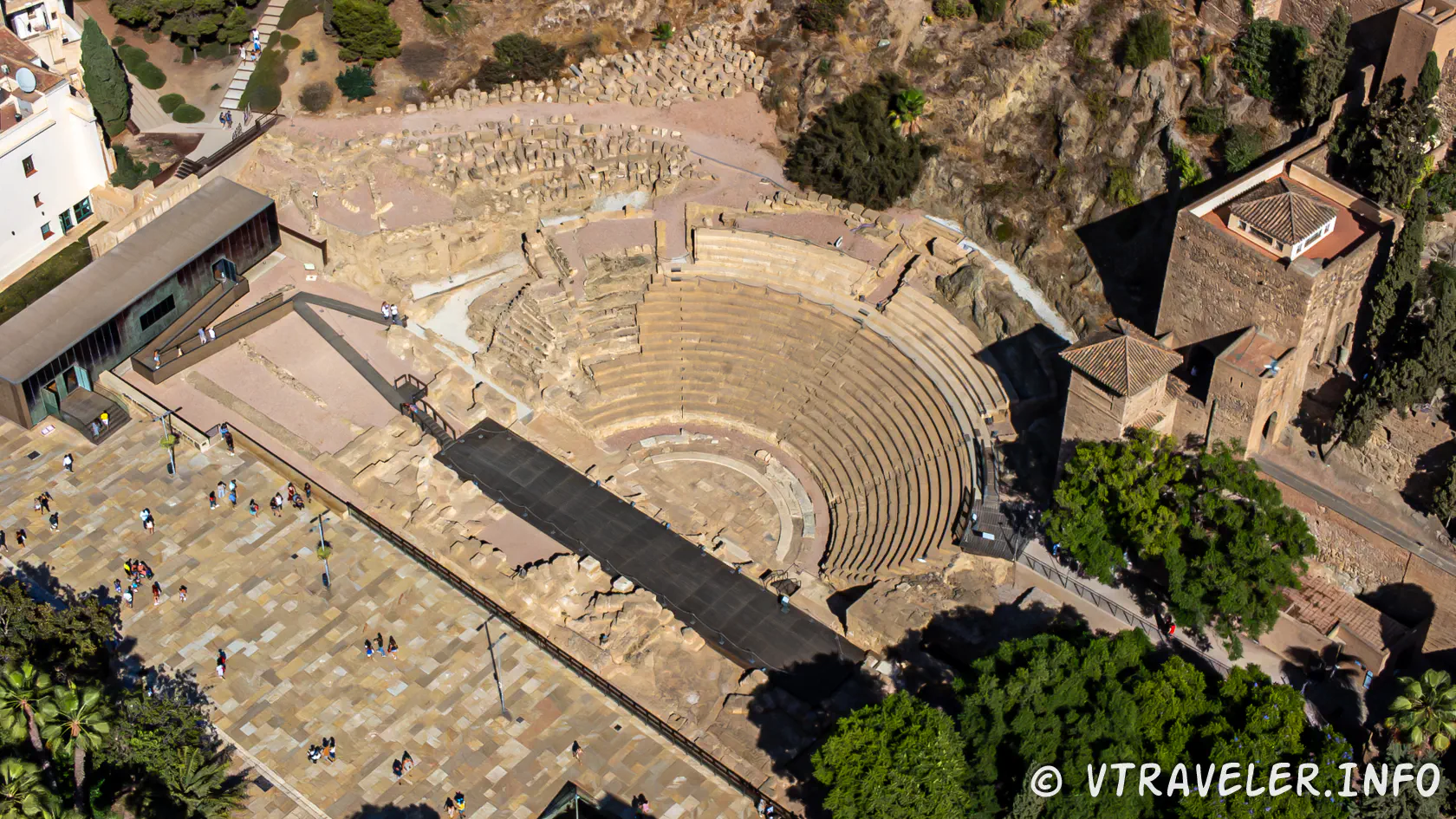 Römisches Theater von Málaga