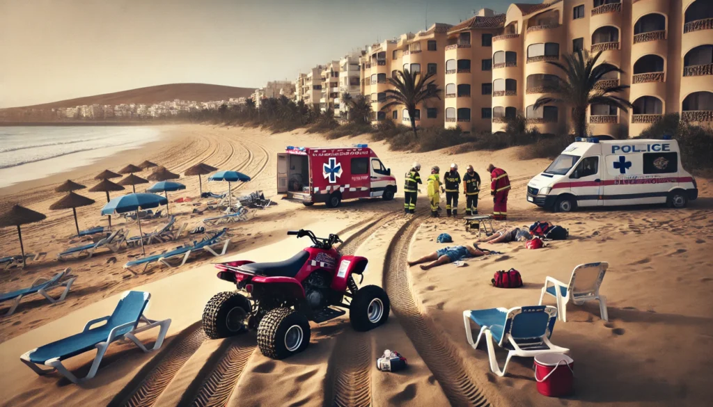 Tragedy in Gran Canaria: Woman Killed by Quad Bike on Playa del Inglés Beach